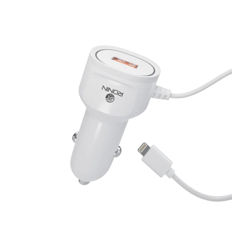 Ronin R-545 Car Charger 2.4A USB To Micro-USB Ronin R-545 Car Charger 2.4A USB To Micro-USB